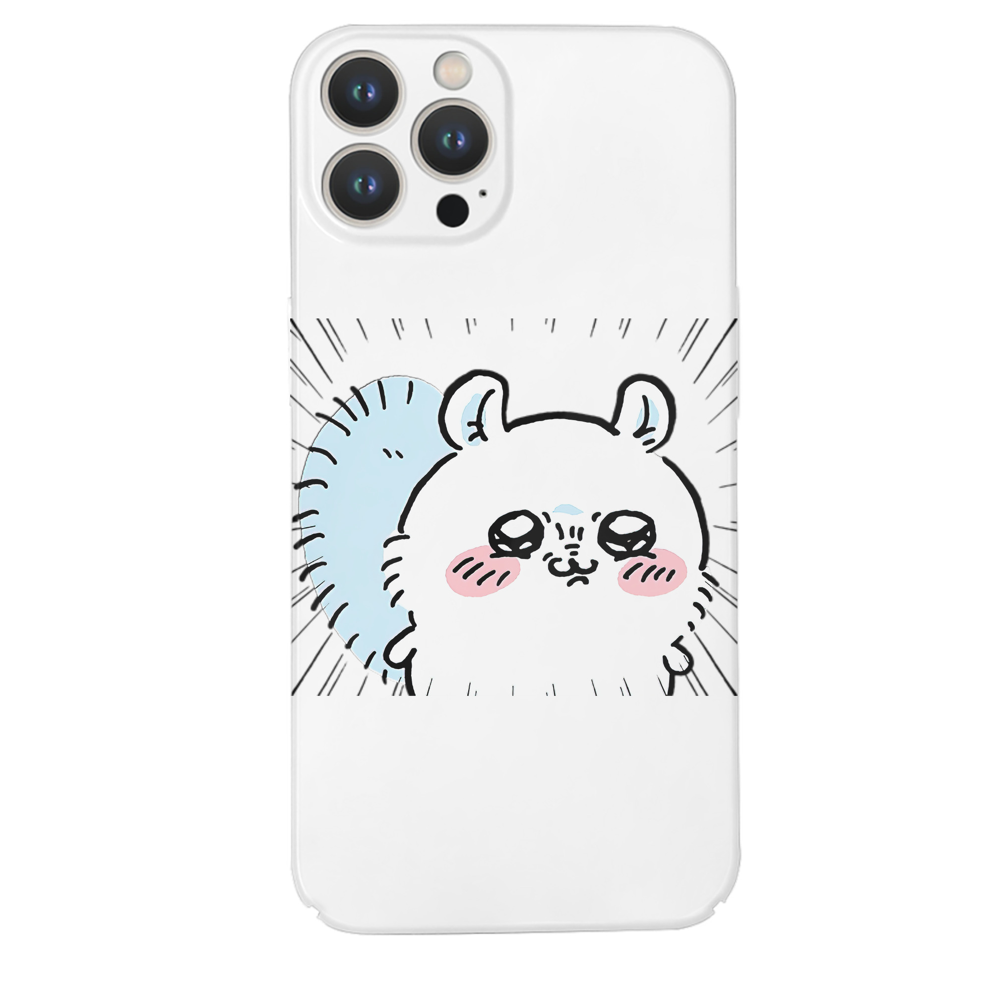 （画像用） ちいかわ モモンガ Chii-kawa Momonga 【iPhone 14シリーズ対応】ハードケース
